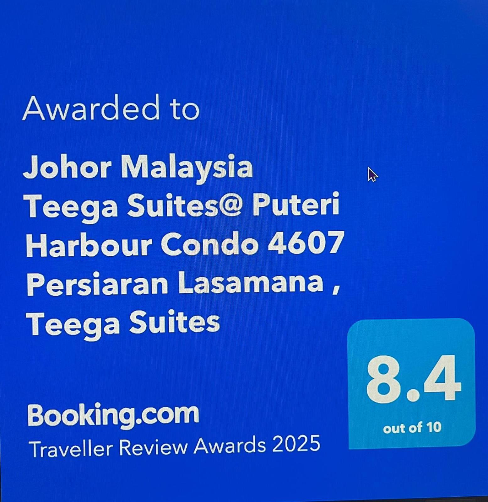 Johor Malaysia Teega Suites@ Puteri Harbour Condo 4607 Persiaran Lasamana , Teega Suites Nusajaya  Exterior photo
